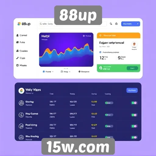Interface otimizada do 88up melhora experiência do usuário